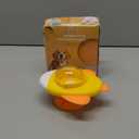 2026 new Rocket Shape 360 Rotating Puzzle Feeder for Cats - Interactive Treat Dispenser Toy for Indoor Play, Slow Eating & Mental Stimulation.