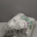 Jubilantex Cream Pinch Pleated Full Blackout Curtains 63 Inches Long Faux Linen Curtains Farmhouse Thermal Insulated Window Treatments Set with Hooks for Bedroom Living Room,40" Wide Ivory 2 Panels