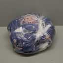 THREE POODLE Wearable Blanket Hoodie for Women, Oversized Sherpa Sweatshirt Blanket for Adults Men, Cozy Hooded Blankets, Gifts for Teen Girls Women Mom Sister (Deep Blue Star)