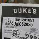 Duke's Pork Original Smoked Shorty Sausages, 7g Protein Per Serving, Great for Charcuterie Boards, 4 Oz. (Pack of 8) Best By Jul 05 2025