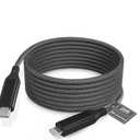 Extra Long USB C to Lightning Cable 20Ft/6M [Apple MFi Certified] iPhone Fast Charger Cable USB-C Power Delivery Fast Charging Cord 3A (max) for iPhone 13/12/11/XS/X/8