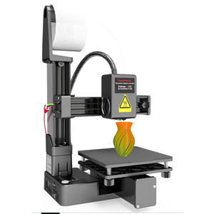 Portable 3D Printer - Compact FDM 3D Printer with Removable Build Plate, PLA & TPU Filament Compatibility, 0.4mm Nozzle, 100x100x100mm Build Volume, Easy-to-Use Design for Beginners