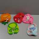 10 Pcs Guinea Pig Clothes, 5 Guinea Pig Costume Outfit, 5 Mini Hat with Adjustable Strap Small Animal Warm Vest Sweater Cozy Hand Knitted Hat for Hamster Bunny (Fresh Style) (XXS)