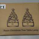 Brightown 5 Inch Mini Ceramic Christmas Tree Set - 4 Pack Pre-lit Tabletop Christmas Tree with Multicolored LED Lights, Battery Operated Small Lighted Tree for Home Office Table Holiday Decorations