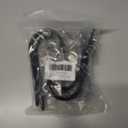 2 x Christmas Stocking Hooks,Non Slip Vinyl Coated Stocking Holder for Mantle Set of 4 Pack, Black Metal Stocking Hanger with Rubber Coated Stocking Hooks for Christmas Party Decorations