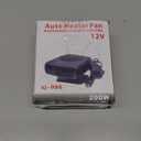 auto portable 12v car heater & windshield defroster 1 Count