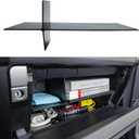 JDMCAR Compatible with Toyota 4Runner Accessories 2010-2023 2024 Glove Box Organizer and GX 460 (2010-2023)Insert ABS Black Materials 4-Runner Compartment Tray