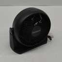 High-Performance Blizzard Air Circulator Fan, 3 Speeds, 90 Tilt, Removable Grill, Black