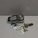 Keyless Entry Keypad Door Lock - Upgraded Smart Electronic Digital Code Deadbolt for Front Doors with Keys, One-Touch Locking, Easy Installation (Satin Nickel)