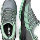 Women's Waterproof Hiking Shoes Lightweight Non-Slip Trails Walking Shoes Outdoor Sneakers, 7