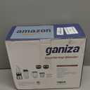 Ganiza Smoothie Blender, 900W Blenders for Shakes and Smoothies, GB10 Smoothies Maker with 4 BPA-Free Portable Cup, Nutritious Recipe (Green)