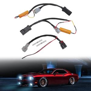 Tail Light Conversion Harness for Dodge Challenger 2008-2014 to 2015+ LED SRT Taillights Plug & Play Adapter for Factory Tail Light Upgrade