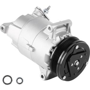 Air Conditioner AC Compressor for Chevrolet Cavalier 02-05, for Cobalt 05-10, HHR 06-10, Malibu 07-12, for Pontiac G5 G6 07-10, for Sunfire 02-05, for Saturn Aura 08 09, Ion 03 04 05 2.0L 2.2L 2.4L