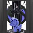 MALYAN Mini Delta 3D Printer M300 - Fully Assembled FDM 3D Printers for Kids and Beginners, Free Sample PLA Filament and MicroSD Card Preloaded with Printable 3D Models, Printing Size 110x110 mm