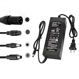 Brokeir UL Listed 42V 2A Replacement Electric Scooter Charger for 36V Hoverboard Charger with 5 Plugs, Compatible with GOTRAX/ninebot/Jetson/Voyage Scooter Power Adapter