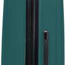 Flying Axis Collection Lightweight Hardside Expandable 8-Wheel Spinner Luggage, Midnight Turquoise, 28-Inch Checked