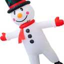 Christmas Inflatable Santa Costumes Blow Up Costumes for Men Women Adult for Holiday Party Carnival (Snow Man-3)