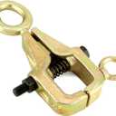 QWORK Auto Body Repair Pull Clamp, 5 Ton Top and Straight 2 Way Auto Body Clamps, Self Tightening Frame Pull Clamp for Automotive Car Vehicle Body Repair