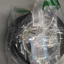 2 Pack 8 Inch Solid Rubber Replacement Wheels, Flat Free Hand Truck Tires with 5/8" Axle, Hand Truck Replacement Wheels for Cart, Wagons, Wheelbarrow, Dolly, Trolley, 330 lbs Max Load