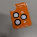 TORRAS Camera Lens Protector for iPhone 16 Pro Max/16 Pro, Black Titanium