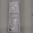 USB C Wired Earbuds Ear Buds for iPhone 17 16 Pro Max 16e 16 Plus 16Pro 15 Pro Max 15 Plus 15Pro 15 USBC in-Ear Headphones Wired Type C iPhone 16 Earbud Earphones Headsets with Microphone for Samsung (White)