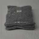AREYCVK Kitchen Dish Cloths Set, Absorbent Cotton Cleaning Rags, 30Pack (Gray)