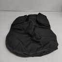 Lawn Mower Seat Cover with Pouch, Tractor Riding Mower Seat Cover Compatible wiht Husqvarna,for Zero Turn,for Troy Bilt, for Craftsman, for John Deere Lawn Mower Seat(Medium) (Black)