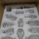 Glass Bud Vases in Bulk Set of 30 Pcs,Small Glass Vases for Flowers as Wedding Centerpieces for Tables,Clear Flower Vases Suitble for Wedding Decorations,Christmas Home Decor (Clear, 30 pcs)