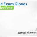 Style Setter Powder-Free Nitrile Disposable Exam Gloves, Industrial Medical Examination,Latex Free Rubber,Non-Sterile,Food Safe,Textured Fingertips,Ultra-Strong,Pack of 10(1000 PCS),Blue - Size Large
