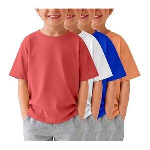 3 Pack Toddlers Boys Oversized Shirts
Kids Short Sleeve, V Neck Tops, Solid Tees, Summer, Cute, Loose, Basic, for Baby 18m-5T, School, Casual
