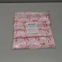 Fuxury Poly Mailers 10x13 Inch 50Pcs Shipping Bags for Clothing Strong Adhesive Shipping Envelopes for Small Business Self Seal Pink Bows Poly Bag Mailing Envelopes