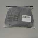 Women's Plus Size Sheer Mesh Chiffon Blouses Tie Front Half Sleeve Crop Cardigan Shrug (Black, L)