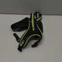 Light Up Dog Harness Rechargeable No Pull Rainproof Dog Vest with Handle for Night Walking, Lighted Dog Harness for Small Medium Large Dogs (Green, M)