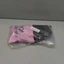 Ankle Resistance Bands with Cuffs, Ankle Bands for Working Out, Kickbacks Hip, Leg Glute Exercise Equipment with Training Poster, Resistance Workout Equipment for Women (Black)