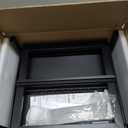 1 Pack Expandable Under Sink Organizers And Storage With Upgrade Ball-Bearing Slide Tracks,2-Tier Pull Out Under Cabinet Organizer Height Adjustable,Slide Out Under Sink Drawers-Black(Patent Pending)  15.3"-24.2"W