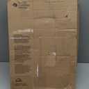 Bemis 7300SLEC Slow Close Toilet Seat, Easy Clean Hinges and Durable Plastic Seat, Made in USA, Elongated, White