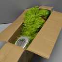 DONGULI Table Top Christmas Tree, 3Ft Bendable Artificial Small Christmas Tree Pre-lit Christmas Table Centerpieces Mini Xmas Trees with 16.4Ft LED Light for Indoor DIY Decor