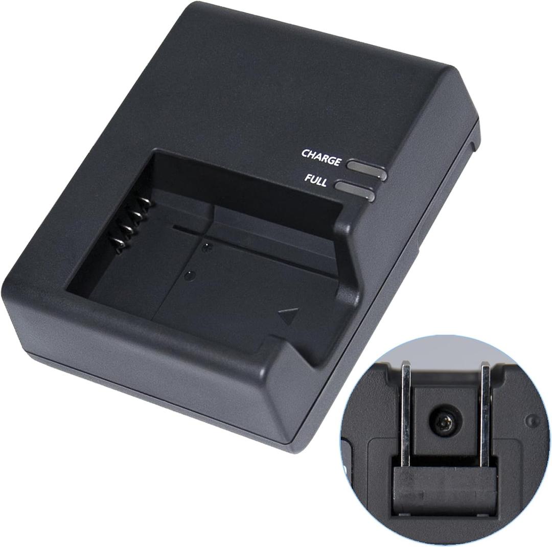 LC-E10E Quick Charger for Canon: LP-E10 LC-E10 LC-E10C Compatible Battery EOS 1100D 1200D 1300D 1500D 2000D 3000D 4000D kiss X50 X70 X80 X90 Rebel T3 T5 T6 T7 T100 DSLR Digital Camera (Black)