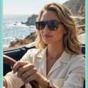 LianSan Upgraded Polarized Clip On Sunglasses Over Prescription Glasses,Flip Up Sun Shades Fit Eyeglasses Anti Glare