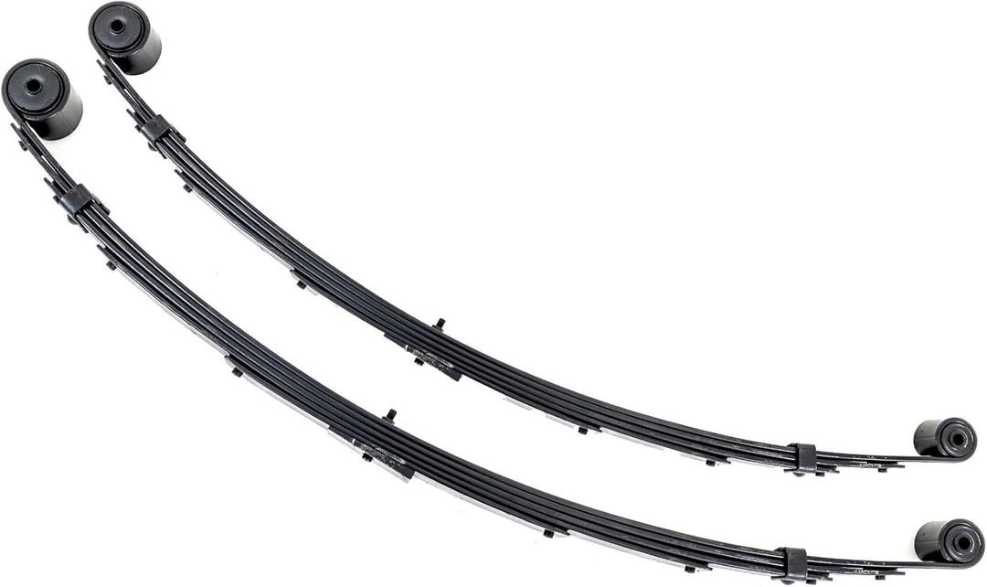 Rough Country 3" Rear Leaf Springs for 1984-2001 Jeep Cherokee XJ - 8024Kit