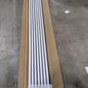 2-Pcs 94.5"x11.02" Wood Panels for Interior Wall Decoration,Wooden Slat Panels for Noise Reduction,Sound Panels with Solid Wood Veneer,Long Square Acoustic Panels for Home,Office,Natural Oak