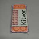 Gem Ice Cube Trays with Lid, Create Crystal Clear Ice Cubes for Whiskey & Cocktails, Flexible Silicone Trays with Leakproof Lids for Easy Stacking & Storage, BPA Free