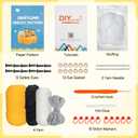 PADONISE Crochet Kit for Beginners, Bee Knitting Set, Crafts for Adults Kids Teen, Beginner Crochet Kit with Step-by-Step Video Tutorials, Valentine Gift for Girls 8-12 Women Mom