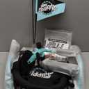 Crazy Cart Shuffle by Razor  Kid-Powered Drifting Go-Kart for Ages 4+, Crazy Cart Drift Bar Technology, Adjustable Frame with 5 Length Settings