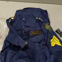 Police Officer Costume for Kids Deluxe Cop Police Costume for Boys Pretend Play Set Halloween Cosplay Party