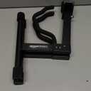 Amazon Basics Portable Adjustable Folding Guitar Stand for Electric and Acoustic Guitars, A-shape, Fully Assembled with Padded Foam, Black, 8.66 x 15.16 x 3.74 inches