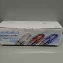 Handheld Vacuum Cordless Rechargeable  6000Pa Mini Hand Held Vacuum, LED Light, 2025 Mins Runtime, USB Charging, 500ML Cup  Lightweight Small Vacuum Cleaner Cordless for Car/Office/Home (Blue)