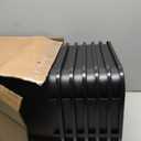 Storex 7 Gallon Trash Can, Gray, 6-Pack Black
