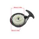 Easy Recoil Pull Start Starter Compatible with 2 Stroke 47cc 49cc Mini Pocket Bike Dirt Pit Bike ATV Quad