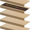 Wire Shelf Covers, 5Pcs 30"x16" Inch Shelf Covers for Wire Shelving, 0.39 Inch Thick (Not Wood), Moisture Resistant Wires Rack Cover with No Installation for Pantry, Closet, Kitchen
